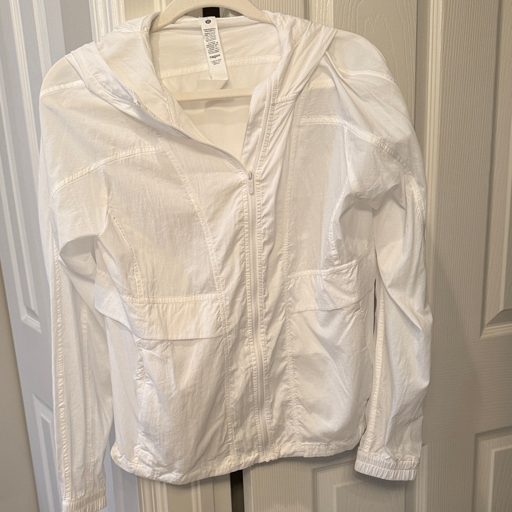 lululemon athletica White Utility Jacket
